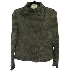 Anthropologie Marrakech Camo Denim Jacket(Size: M)